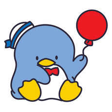 Sanrio Tuxedo Sam and Balloon Sticker