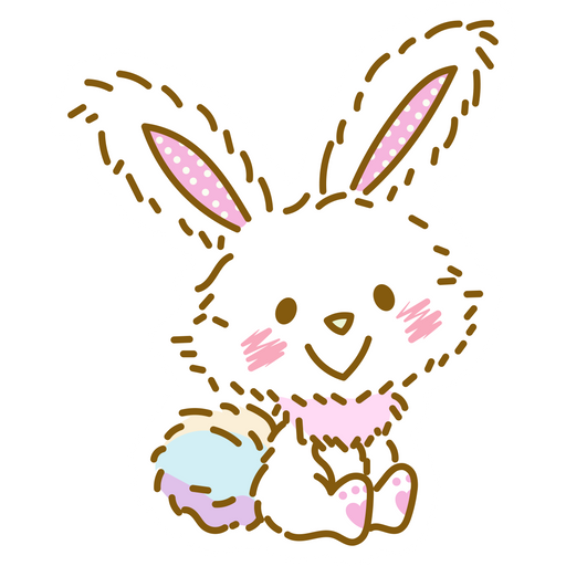 here is a Sanrio Wish me mell Sitting Sticker from the Sanrio collection for sticker mania