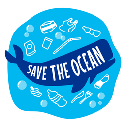 Save the Ocean Sticker - Sticker Mania