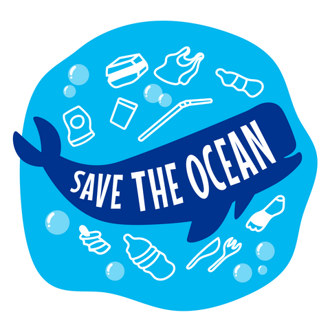 Save the Ocean Sticker - Sticker Mania