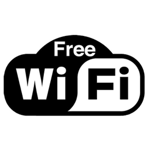 Free WiFi Logo Sticker