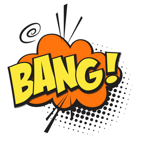 Bang Comics Style Sticker - Sticker Mania