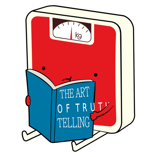 Body Scales The Art of Truth Telling Sticker