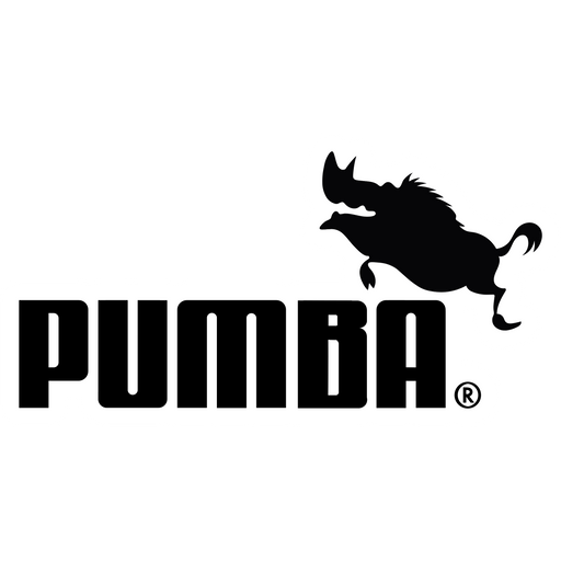 here is a PUMBA PUMA Logo Style Sticker from the Disney Cartoons collection for sticker mania