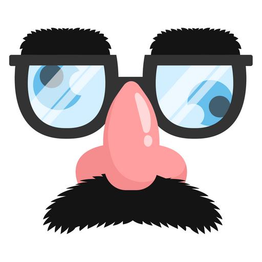 here is a Groucho Glasses Sticker from the Noob Pack collection for sticker mania