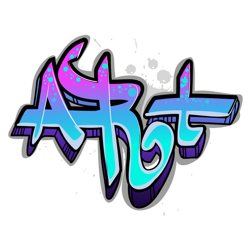 here is a Graffiti Art Sticker from the Inscriptions and Phrases collection for sticker mania