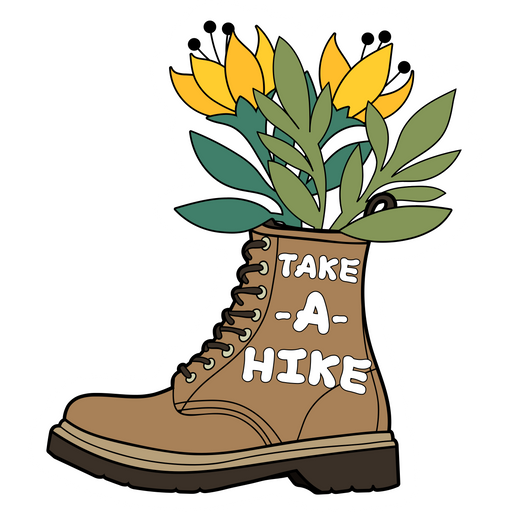 here is a Take a Hike Sticker from the Travel collection for sticker mania