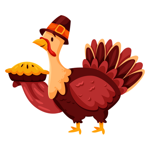 here is a Thanksgiving Turkey Sticker from the Holidays collection for sticker mania