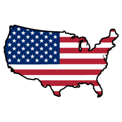 United States of America Country Flag Sticker - Sticker Mania