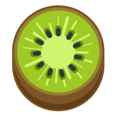 VSCO Girl Kiwi Sticker