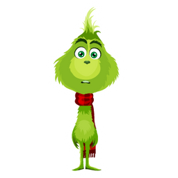 Young Grinch Sticker - Sticker Mania