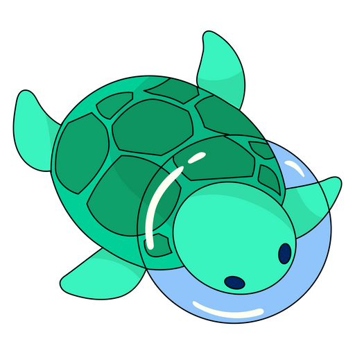 here is a Turtle Astronaut Sticker from the Outer Space collection for sticker mania