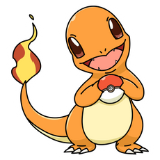 Pokemon Charmander Sticker