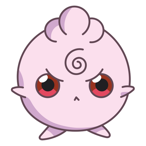 here is a Pokemon Igglybuff Wicked Sticker from the Pokemon collection for sticker mania