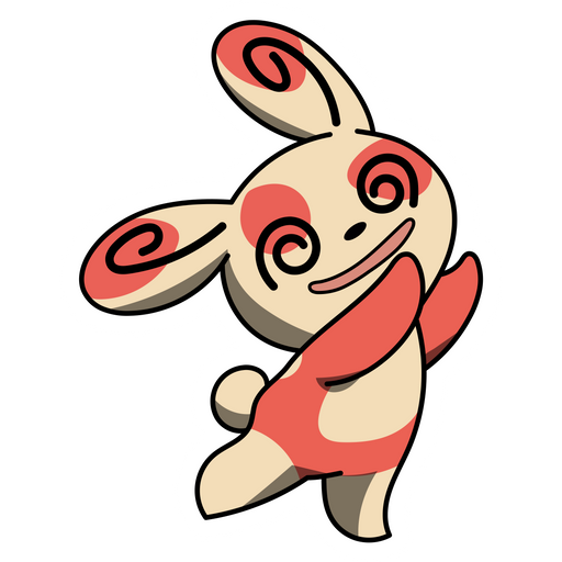 here is a Pokemon Spinda Sticker from the Pokemon collection for sticker mania