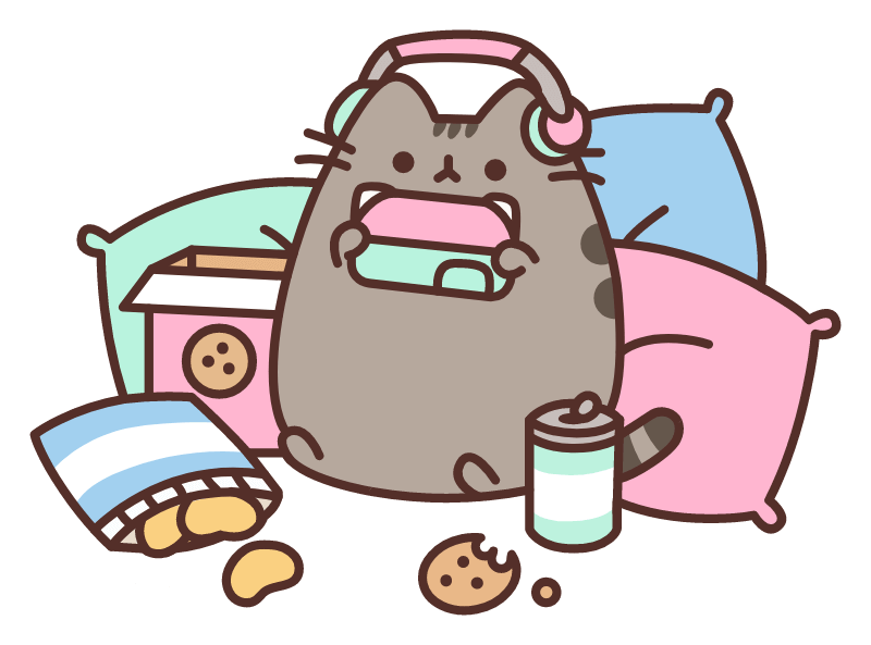 Pusheen I’m Busy Wallpaper