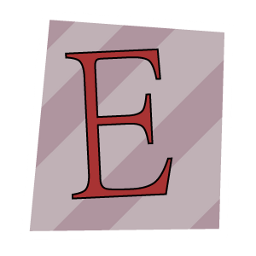 Ransom Alphabet Letter E