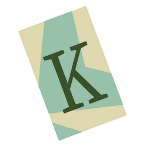 here is a Ransom Alphabet Letter K from the Ransom Note collection for sticker mania
