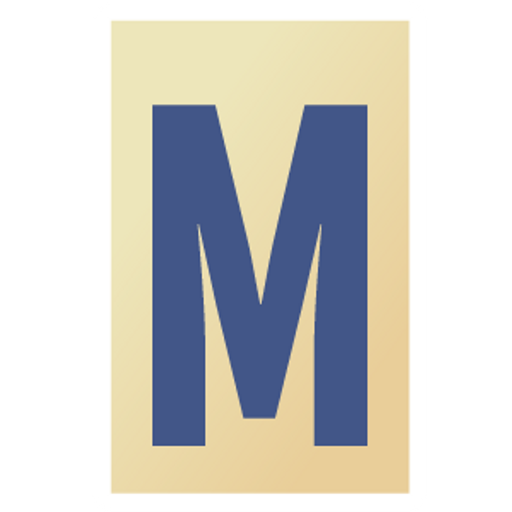 here is a Ransom Alphabet Letter M from the Ransom Note collection for sticker mania