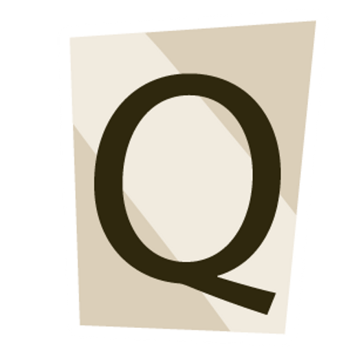 here is a Ransom Alphabet Letter Q from the Ransom Note collection for sticker mania