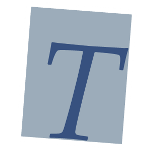Ransom Alphabet Letter T