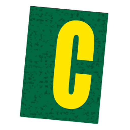 here is a Ransom Alphabet Letter C from the Ransom Note collection for sticker mania