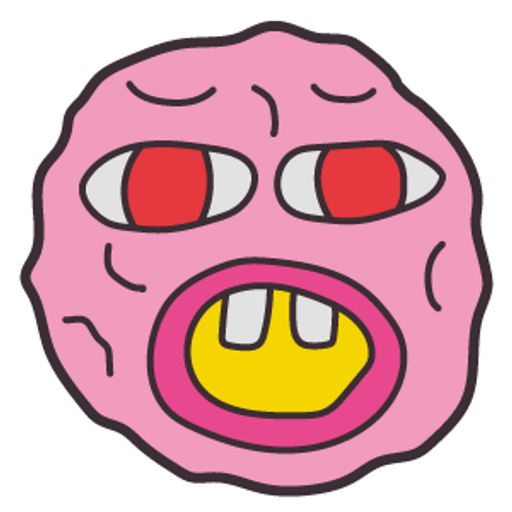 here is a Tyler the Creator Cherry Bomb from the Rappers collection for sticker mania