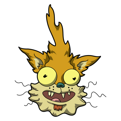 Rick and Morty Squanchy Sticker