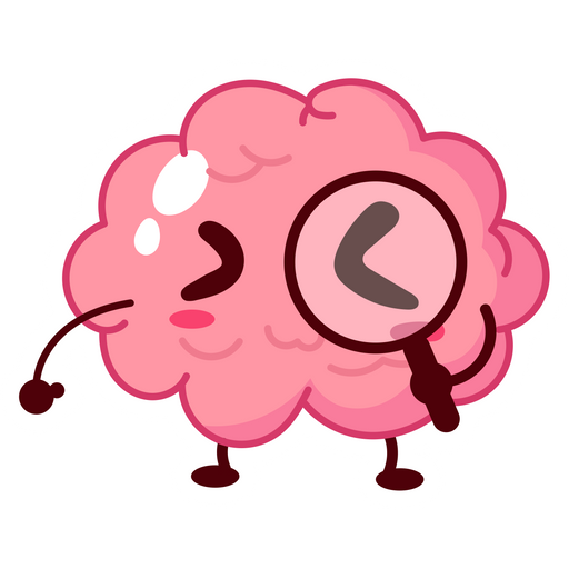 here is a Brain is Searching Sticker from the School collection for sticker mania