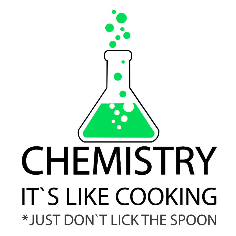 Chemistry it's like Cooking Sticker Mania