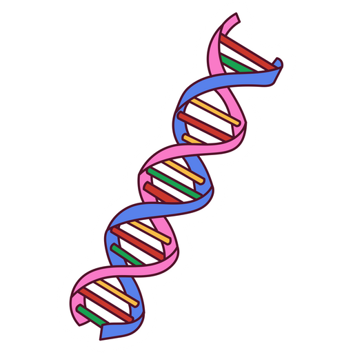 Colorful DNA Sticker