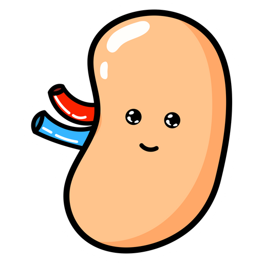 here is a Kidney Buddy Sticker from the School collection for sticker mania
