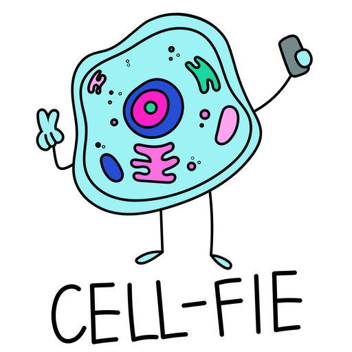 Cell-Fie Sticker