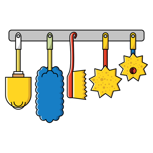 The Simpsons Family Brushes Sticker