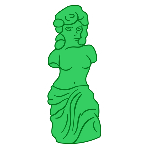 The Simpsons Gummi Venus de Milo Sticker