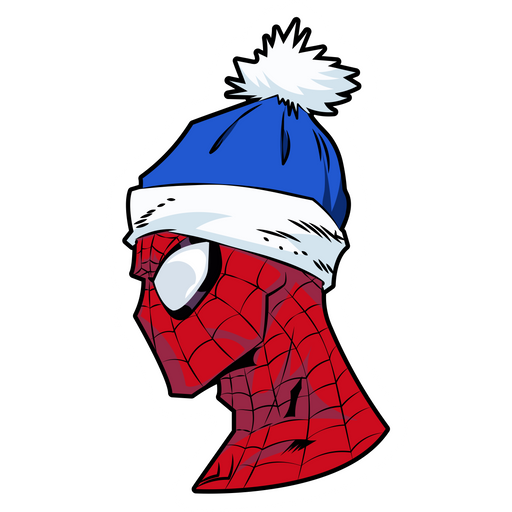 Spider-Man In a Hat Sticker