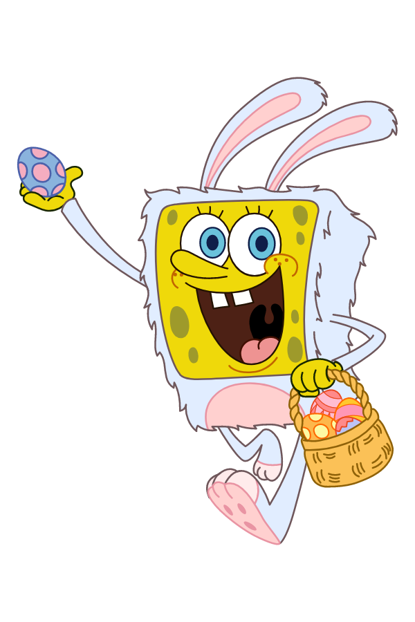 Spongebob in Steak Costume Sticker - Sticker Mania