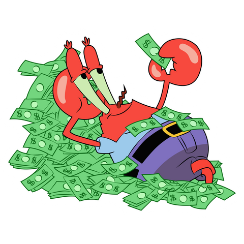 Mr. Krabs Meme PNG