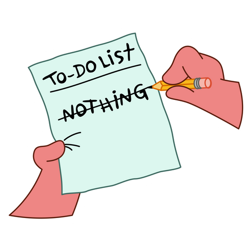 here is a SpongeBob Patricks To Do List Nothing Sticker from the SpongeBob collection for sticker mania
