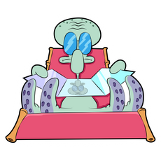 SpongeBob Narcissistic Squidward Sticker - Sticker Mania