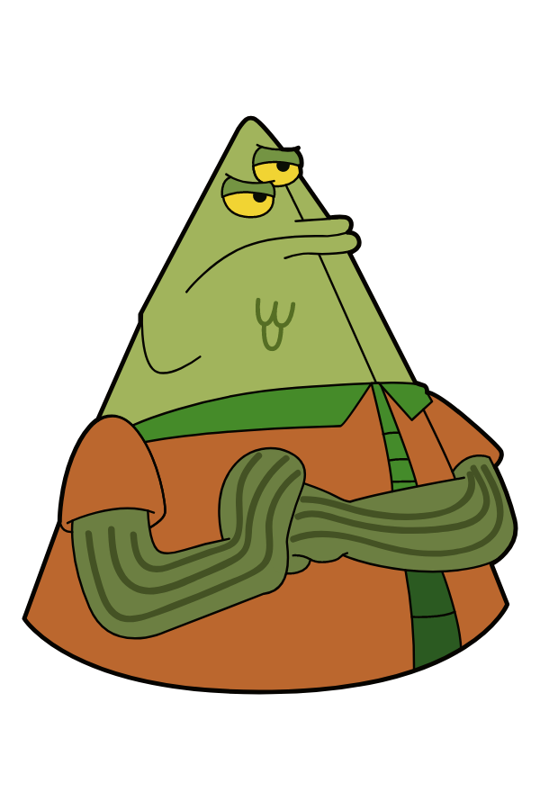 SpongeBob Flats the Flounder Sticker Sticker Mania