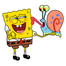 Easter Bunny SpongeBob Sticker - Sticker Mania