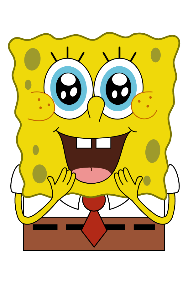 SpongeBob Flats the Flounder Sticker Sticker Mania