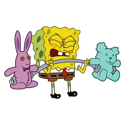 here is a Spongebob Workout Sticker from the SpongeBob collection for sticker mania