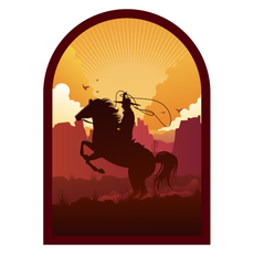 Cowboy Sticker