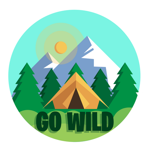 here is a Go Wild Sticker from the Travel collection for sticker mania