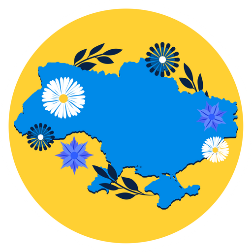here is a Ukraine Sticker from the Travel collection for sticker mania