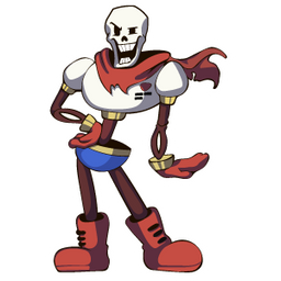 Undertale Papyrus - Sticker Mania