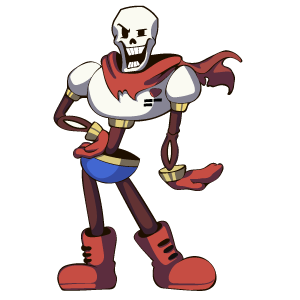 cool and cute Undertale Papyrus for stickermania
