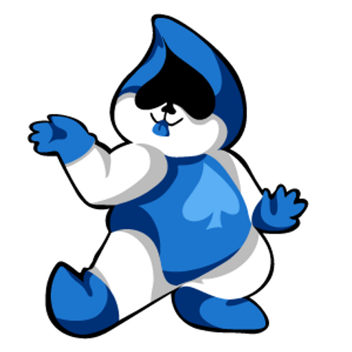 here is a Deltarune Lancer from the Undertale and Deltarune collection for sticker mania